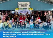 Dinas Perpustakaan Provinsi Sumatera Selatan Optimalkan Fungsi Pocadi untuk Aktivitas Edukatif Masyarakat