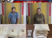 Polda Sumsel Bongkar Jaringan Sabu Skala Besar di Musi Rawas, Dua Bandar Ditangkap, Satu DPO Diburu