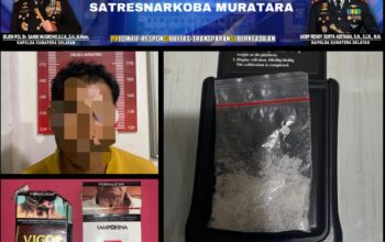 Polres Muratara Ungkap Kurir Sabu Lintas Provinsi, Dua Tersangka Diamankan Berurutan