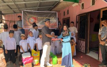Dit Intelkam Polda Sumsel Hadirkan Senyum untuk Anak Yatim Lewat Bakti Sosial