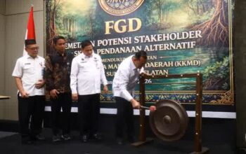 Sekda Sumsel Edward Candra Buka FGD Mangrove, Tekankan Peran Strategis dan Kolaborasi Multipihak