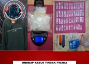 Kabur Saat Dipatroli, Bandar Sabu 47 Paket di OKU Timur Dibekuk Polisi