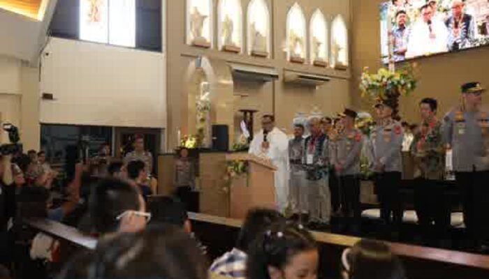 Kapolda Sumsel Pastikan Paskah Aman dan Kondusif, 2.671 Personel Kawal 404 Gereja