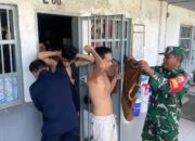 RUTAN KELAS I PALEMBANG LAKSANAKAN RAZIA SERENTAK, CIPTAKAN KONDISI AMAN DAN KONDUSIF