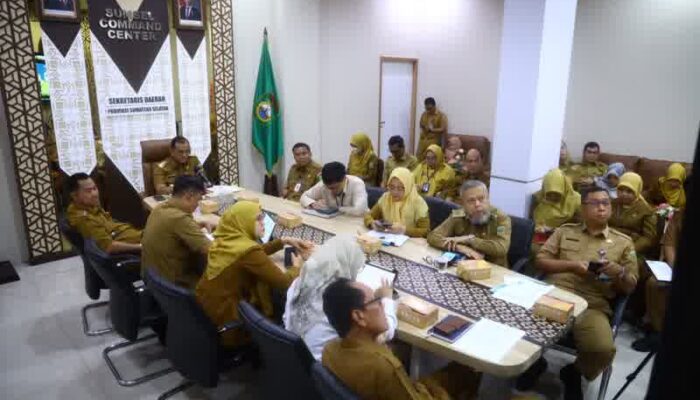 Sekda Sumsel Edward Candra Ikuti Rakornas Pengendalian Inflasi 2026 dan Evaluasi Program 3 Juta Rumah