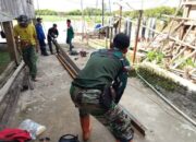 Pengerjaan 2 Jembatan Gantung di Wilayah OKI di Kebut