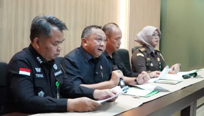 Kejati Sumsel Tahan Lima Tersangka Kasus Kredit PT BSS DAN PT SAL, Satu Perkara Baru Naik Penyidikan