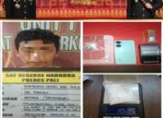 Satresnarkoba Polres PALI Gerak Cepat, Pengedar Sabu 10,25 Gram di Abab Ditangkap