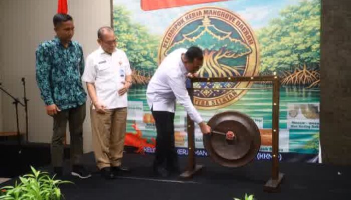 Sekda Sumsel Edward Candra, Buka Pelatihan Pengolahan Produk Turunan Mangrove dan Silvofishery