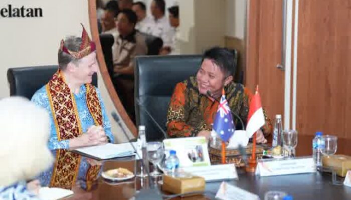 Gubernur Herman Deru Dorong Perluasan IPAL di Palembang, Perkuat Kolaborasi Sanitasi dengan Australia