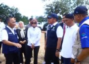 Gubernur Herman Deru Resmikan Pembangunan Kembali Jembatan Air Lawai B, Target Rampung 180 Hari