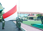 Pupuk Jiwa Nasionalisme dan Patriotisme, Kodam II/Sriwijaya Gelar Upacara Bendera Mingguan