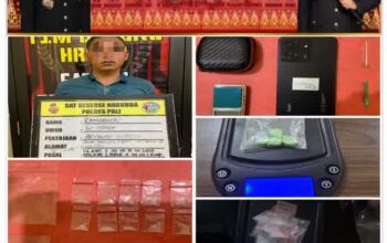 Gagalkan Peredaran Narkoba, Polisi Amankan Tersangka di Talang Ubi