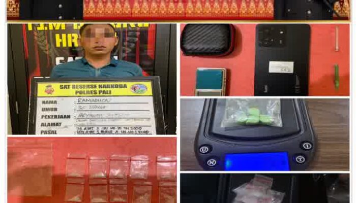 Gagalkan Peredaran Narkoba, Polisi Amankan Tersangka di Talang Ubi
