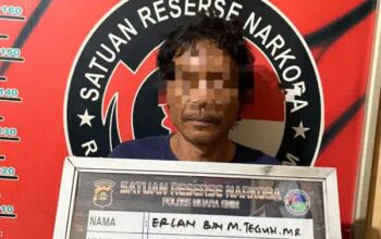 Polres Muara Enim Ringkus Pengedar Sabu di Rapen Green City, Komitmen Polda Sumsel Berantas Narkoba