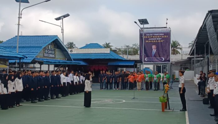 Rutan Kelas I Palembang Tegaskan Komitmen Perang Terhadap Narkoba dan Handphone Melalui Ikrar Bersama