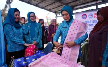 Sentuhan Ketua Dekranasda Sumsel Feby Deru di Desa Burai: Dari Tenun hingga UP2K Naik Kelas