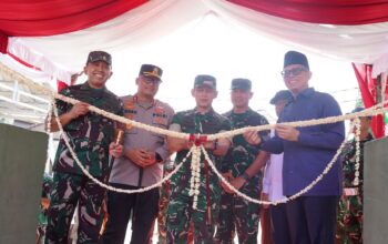 Wujud Nyata Bakti TNI: Pangdam II/Sriwijaya Resmikan Jembatan Garuda, Mimpi Warga Desa Pusar Baturaja OKU Jadi Nyata