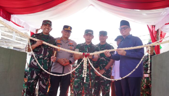 Wujud Nyata Bakti TNI: Pangdam II/Sriwijaya Resmikan Jembatan Garuda, Mimpi Warga Desa Pusar Baturaja OKU Jadi Nyata