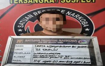 Dua Operasi Beruntun Satresnarkoba Muara Enim, 30 Paket Sabu Disita dari Pelaku di Belimbing