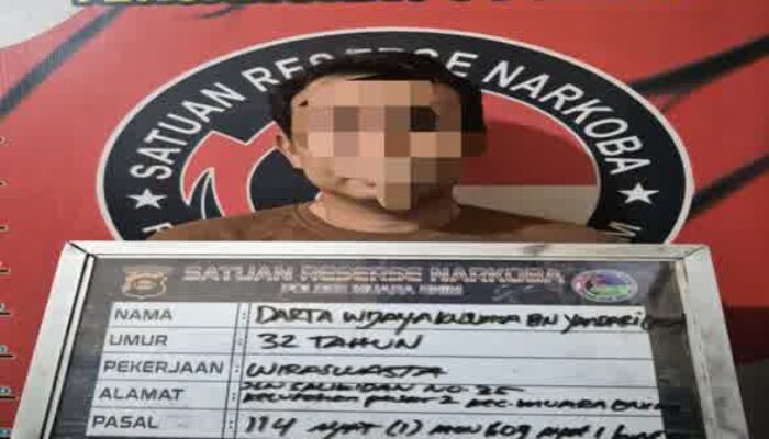 Dua Operasi Beruntun Satresnarkoba Muara Enim, 30 Paket Sabu Disita dari Pelaku di Belimbing