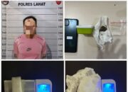 Polres Lahat Ungkap Kasus Ketiga Sepekan, Pengedar Dua Jenis Narkoba Dibekuk di Bandar Jaya