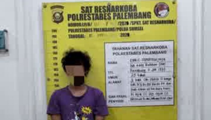 Dua Unit Bergerak Serentak, Polrestabes Palembang Bekuk Dua Pengedar Sabu di Dua Lokasi dalam Satu Malam
