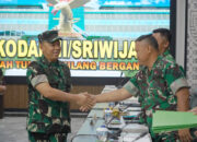 Optimalkan Kinerja Organisasi, Kodam II/Sriwijaya Terima Kunjungan Tim Implementasi Doktrin Srenaad