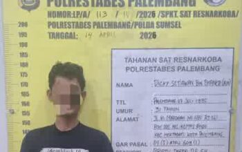 Buang Sabu ke Belakang Kontrakan, Pengedar di Kertapati Tak Lolos dari Polisi