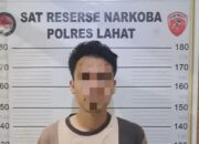 Polres Lahat Gerebek Bandar Sabu di Jalan Lahyangan, Barang Bukti dan Alat Hisap Disita