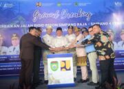 Gubernur Herman Deru Resmikan Ground Breaking Jalan Simpang Raja–Simpang 4 PT MHP di PALI