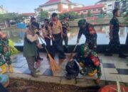 Babinsa Kodim 0418/Palembang Aktif dalam Karya Bakti Bersama Lintas Instansi