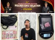 Simpang Sender OKU Selatan Jadi Titik Distribusi Ekstasi, Polres OKU Selatan Bekuk Tersangka Malam Minggu