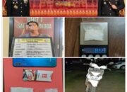 Sabu Tersimpan dalam Bungkus Rokok di Jok Motor, Kurir di Talang Ubi PALI Dibekuk