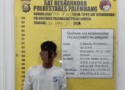 Kanit 3 Satresnarkoba Polrestabes Palembang Gerebek Bukit Lama, Sabu 2,19 Gram Disita