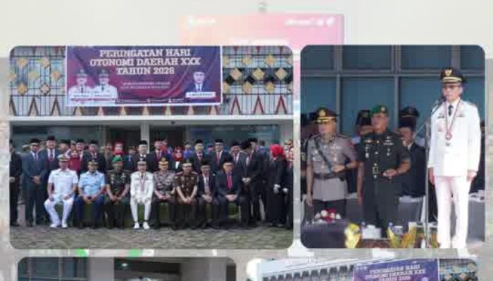 Upacara Hari Otonomi Daerah XXIX di Palembang, Dandim Tekankan Sinergi dan Inovasi