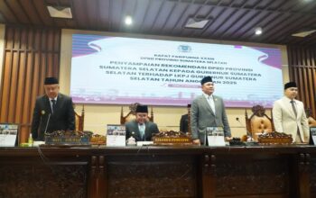 Irdam II/Sriwijaya Hadiri Rapat Paripurna DPRD Sumsel : Sinergitas TNI Dengan Pemerintah Daerah