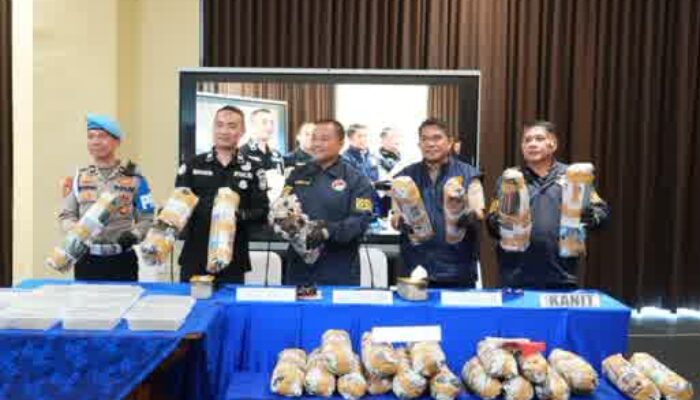 Aksi Berani Tim Gabungan Polda Sumsel Lumpuhkan Bandar Ganja di Loket Bus Palembang