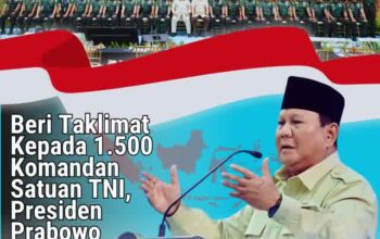 Pangdam II/Sriwijaya Bersama Para Dansat Jajaran Ikuti Apel Dansat 2026: Presiden Prabowo Kobarkan Semangat Juang dan Soliditas Kepada 1.500 Komandan Satuan TNI