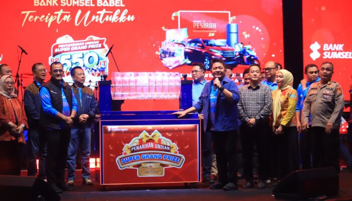 Gubernur Herman Deru Apresiasi Loyalitas Nasabah pada Pengundian Super Grand Prize BSB