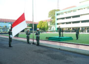 Kodam II/Sriwijaya Laksanakan Upacara Bendera Mingguan, Perteguh Disiplin dan Tekankan Nilai Sapta Marga Jiwa Prajurit