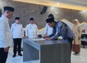 Kakanwil Kemenag Sumsel Syafitri Irwan Lantik Tiga Kepala Madrasah, Ingatkan Pentingnya Doa Pasangan dan Integritas