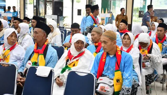 Tuntaskan Gelombang I, 443 Jemaah Kloter 10 Embarkasi Palembang Meluncur ke Tanah Suci