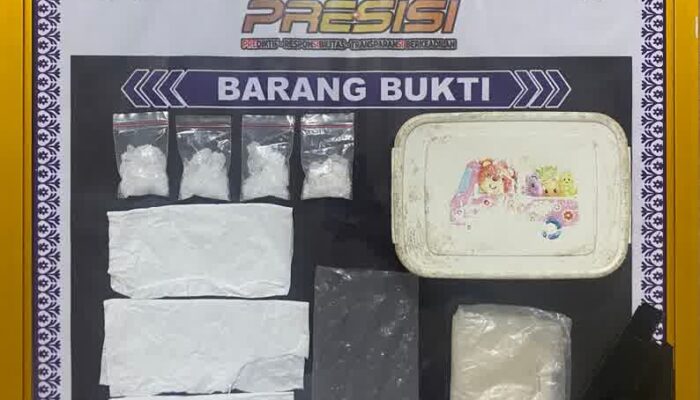 Satresnarkoba Polres Banyuasin Bekuk Pengedar Perempuan dengan Barang Bukti 37 Gram Sabu