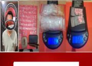 Penggerebekan di Madang Suku II, Polres OKU Timur Amankan Bandar dan Barang Bukti Narkotika