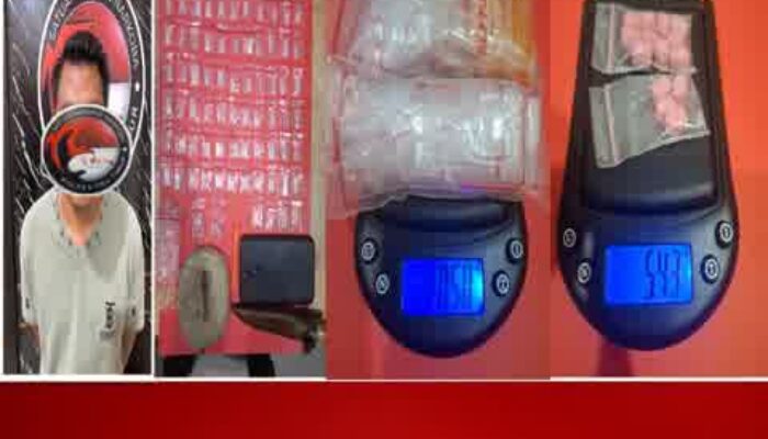 Penggerebekan di Madang Suku II, Polres OKU Timur Amankan Bandar dan Barang Bukti Narkotika