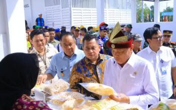 Wagub Sumsel Cik Ujang Dampingi Menko Polkam Tinjau Kampung Nelayan Merah Putih Sungsang, Dorong Penguatan Infrastruktur Nelayan