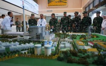 Perkuat Sinergi du Onjek Vital, Pangdam II Sriwijaya Tinjau Kawasan PLTU Sumsel 8 Muara Enim