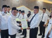 Lantik Pejabat Baru, Kakanwil Kemenag Sumsel Tekankan Peningkatan Layanan KUA dan Humas