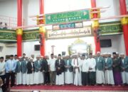 Perkuat Sinergi Ulama-Umara, Kasdam II/Sriwijaya Hadiri Pengajian Akbar Bersama Menag RI di Masjid Cheng Ho Jakabaring Palembang